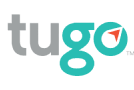 logo of Tugo in grey and turquoise text