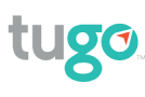 logo of Tugo in grey and turquoise text
